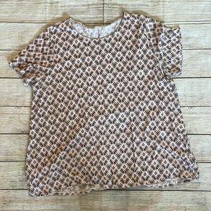 J.Jill Scoop Neck Tee Sz. XL